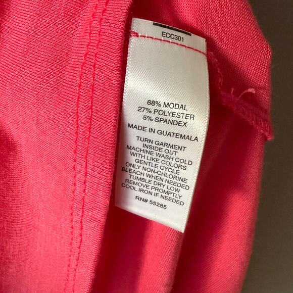 Express sz XS hot pink‎ tank top NWT - Picture 6 of 9